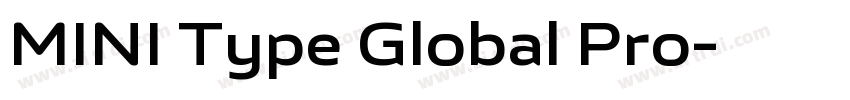 MINI Type Global Pro字体转换 MINI Type Global Pro字体转换